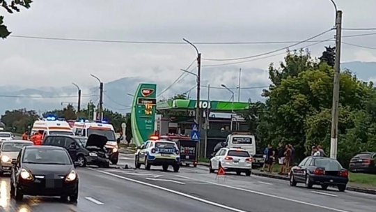 Accident rutier în Codlea