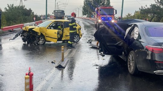 Accident pe strada Hărmanului, marți seara