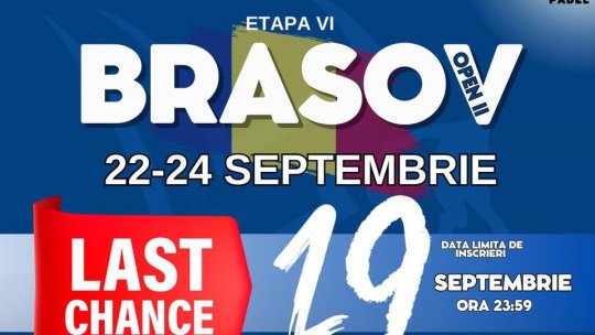 Etapa a VI-a din Circuitul Profesionist de Padel, la Brașov