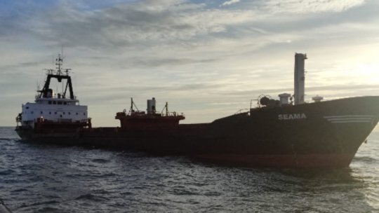 Impactul cu o mină marină este una dintre ipoteze, în cazul exploziei de pe nava de la Sulina