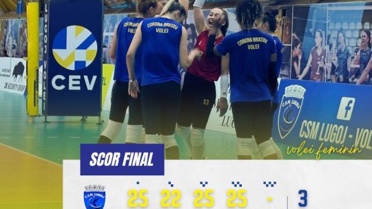 Înfrângeri pentru echipele de volei de la Corona Brașov