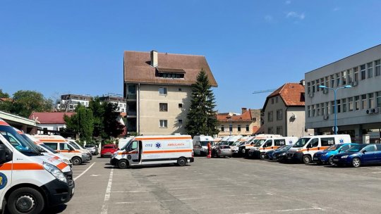 Autosanitare cu defecțiuni și fiole înghețate, la intervențiile Ambulanței Brașov