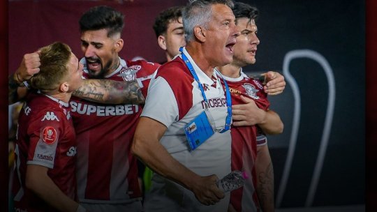 Rapid Bucureşti a învins CFR Cluj cu scorul de 3-1
