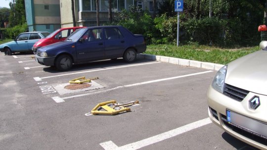 Locuri de parcare obținute online