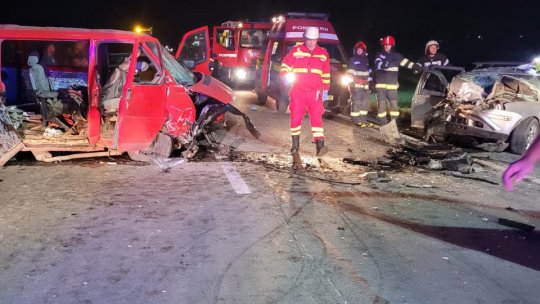 Accident rutier cu 7 victime pe DN 13