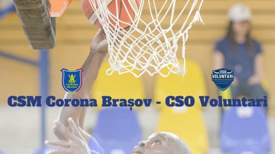 Corona Brașov se pregătește pentru duelul cu CSO Voluntari