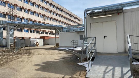 Pe fondul creșterii numărului cazurilor de COVID, a fost redeschis modularul din curtea Spitalului Județean Brașov
