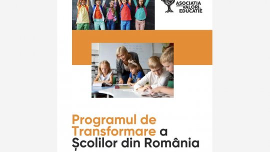 Burse pentru unități de învățământ prin Programul de Transformare a Școlilor din România