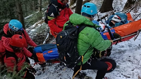 Salvamont: Ultima zi din an a fost una de foc, cu multe intervenţii. Printre cele mai multe, la Brașov