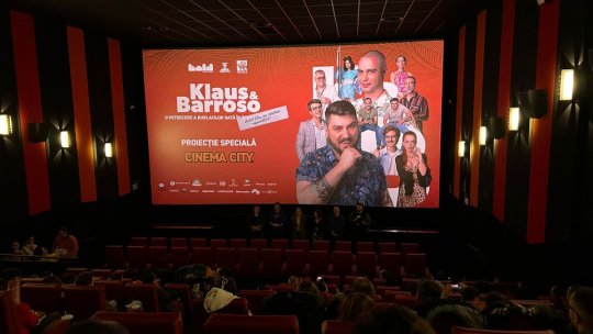 Sălile de cinema din Brașov au fost pline la premiera de gală a filmului "Klaus & Barroso"