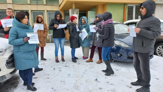 Protest la Agenția pentru IMM-uri