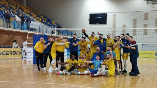 Corona Brașov, victorie dramatică în Divizia A1 de volei masculin