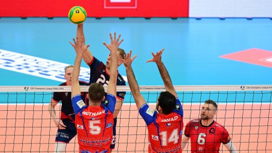 Arcada Galați a ratat accesul în play-off-ul Ligii Campionilor la volei masculin