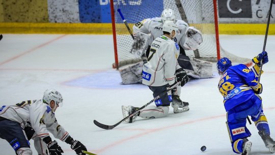 Corona Brașov, meci spectaculos în Erste Liga la hochei pe gheață