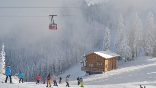 Vreme ideală pentru practicarea sporturilor de iarnă, în Poiana Brașov