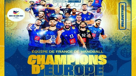 Franţa, noua campioană a Europei la handbal masculin