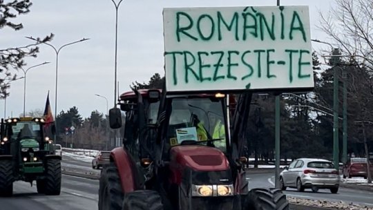 Transportatorii și agricultorii din Brașov ies astăzi din nou în stradă