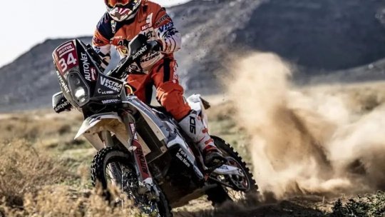 Emanuel Gyenes a terminat pe locul 32 etapa a patra a Raliului Dakar