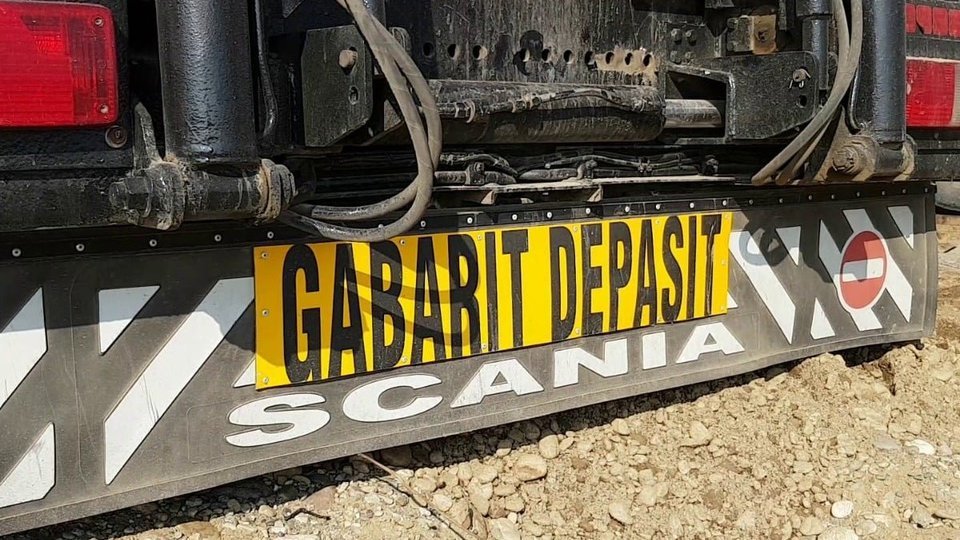 Transport agabaritic, în județul Brașov