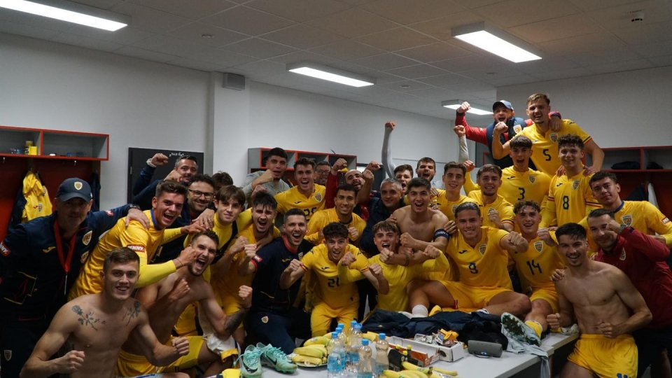 Fotbal: România U20, victorie în Cehia