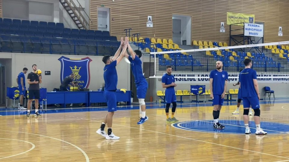 Volei masculin: Corona Brașov – Olympiacos Pireu, duel decisiv din turul trei preliminar al Ligii Campionilor
