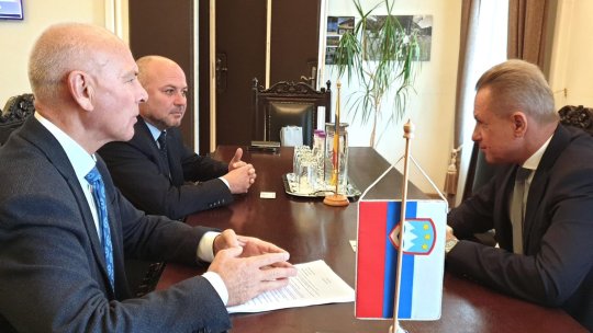 Ambasadorul Republicii Slovenia în România, vizită de curtoazie la Braşov