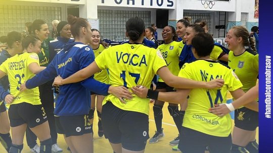 Handbal: Corona Brașov a urcat pe locul trei în Campionatul Național