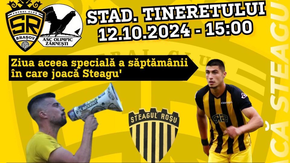 Fotbal: SR Brașov a câștigat duelul local contra celor de la Olimpic Zănești