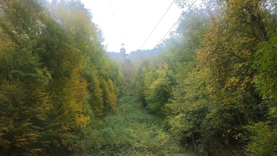 FOTO+VIDEO Ultima plimbare cu telecabina de pe Tâmpa, înainte de modernizare