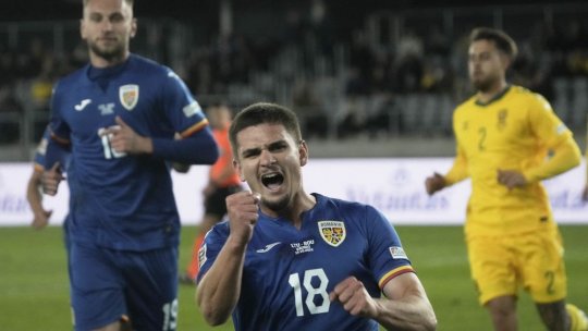 Fotbal: Victorie la limită pentru România în Liga Naţiunilor, 2-1 cu Lituania în deplasare