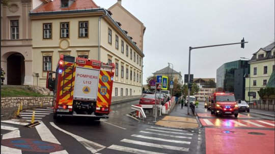 Exercițiu ISU la Liceul de Muzică