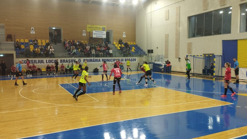 Handbal feminin: Corona Brașov a urcat pe locul 2 în Liga Florilor