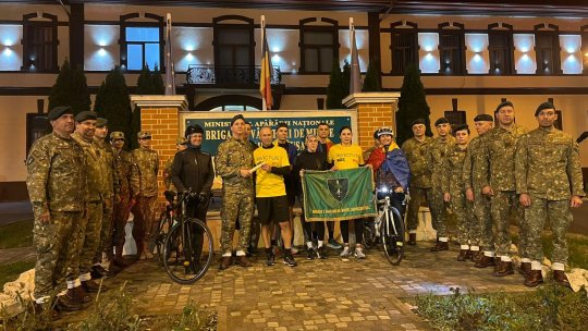 Ștafeta Veteranilor Invictus a ajuns, sâmbătă seara, la Brașov