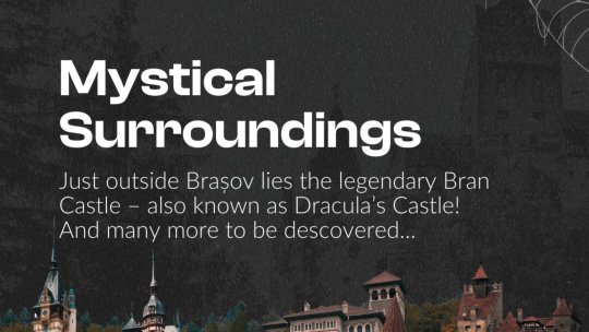 Sute de studenți Erasmus+ vin de Halloween în Transilvania