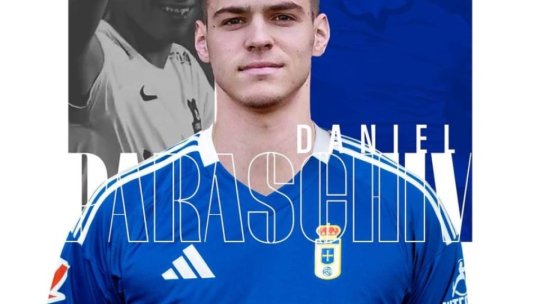 Fotbal: Daniel Paraschiv, la primul gol pentru Real Oviedo