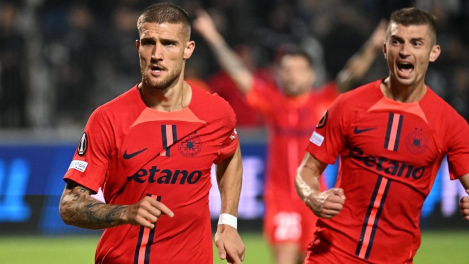 Fotbal: FCSB, meci cu Rangers, în Europa League