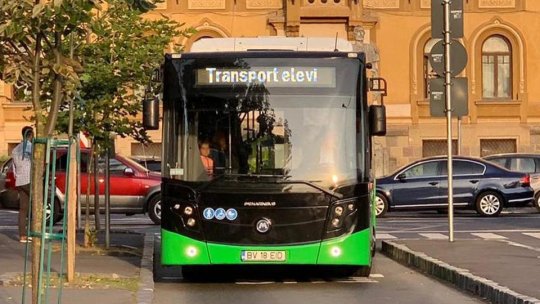 Autobuzele Transport Elevi nu vor circula săptămâna viitoare
