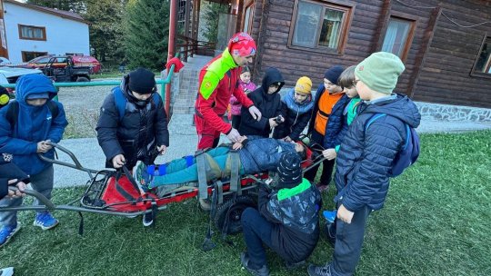 ”Săptămâna Altfel” la Salvamont