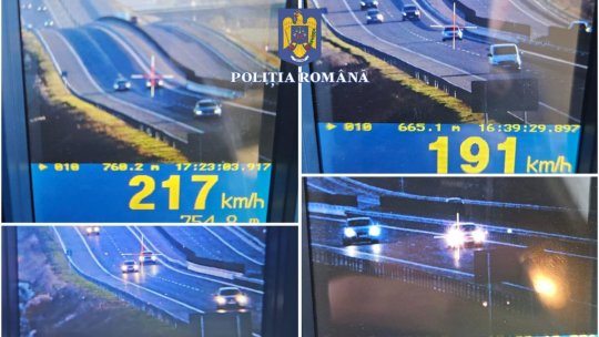 Peste o sută de șoferi sancționați în timpul acțiunii ”Blitz”