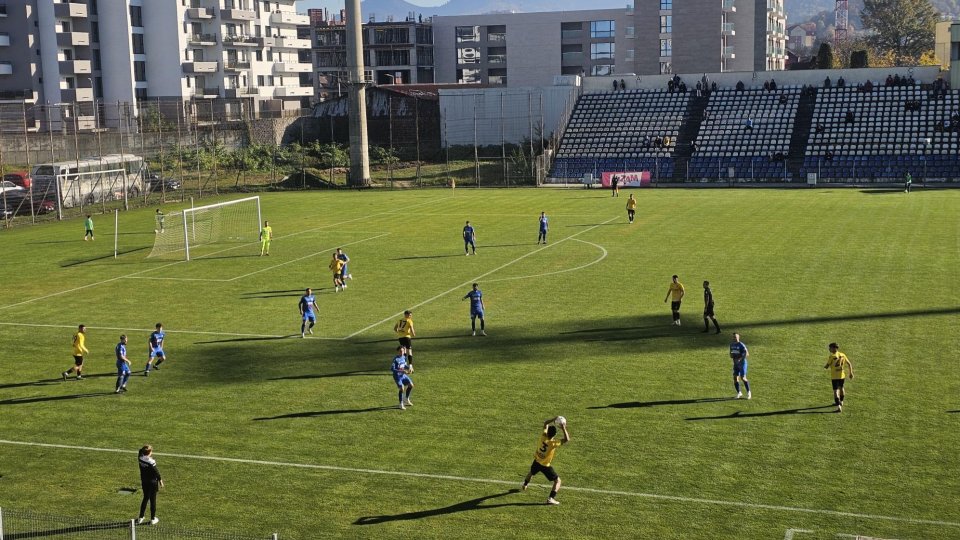 Fotbal: SR Brașov a încheiat turul de campionat cu o înfrângere