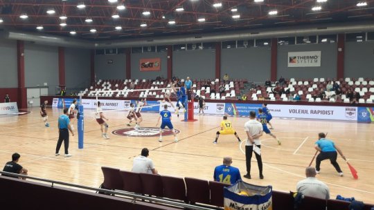 Volei masculin: Corona Brașov a urcat pe primul loc în Divizia A1