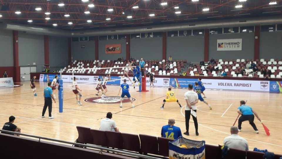 Volei masculin: Corona Brașov a urcat pe primul loc în Divizia A1