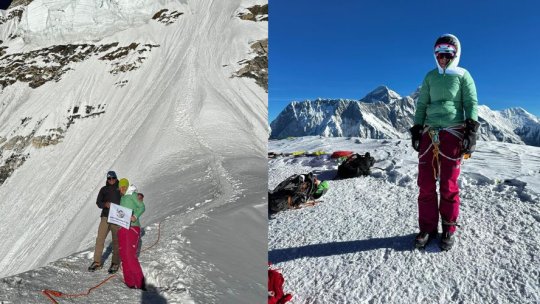 Eliza Pop, singura femeie de la Salvamont Brașov, a cucerit Vârful Ama Dablam din Munții Himalaya