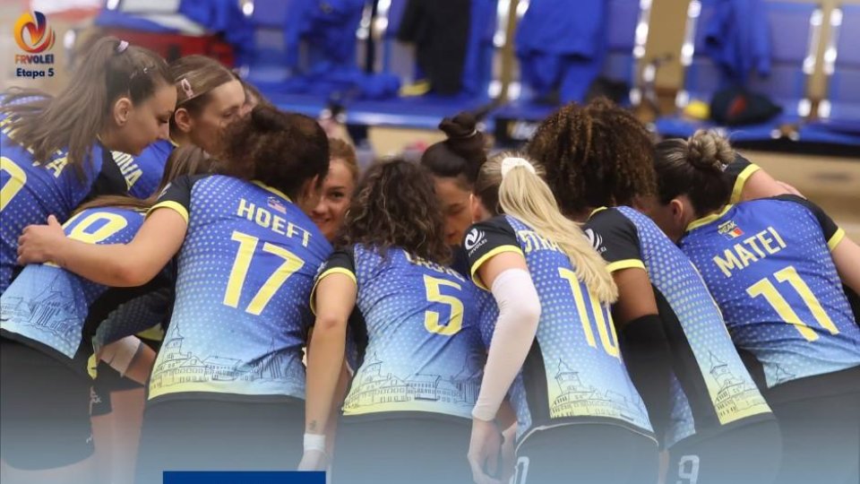 Volei feminin: Corona Brașov a pierdut meciul din deplasare cu Volei Alba Blaj