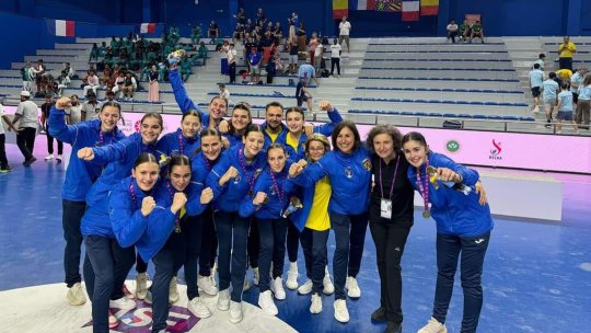 Handbal feminin: Echipa României a câștigat aurul la Gimnaziadă