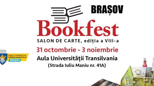 Salonul de carte Bookfest, de astăzi, la Aula Universității Transilvania