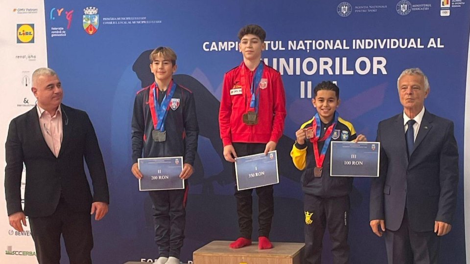 Gimnastică: Încă 3 medalii pentru Eric Durbalău