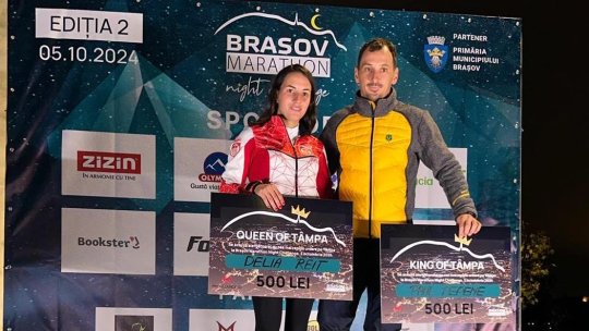 Alergare montană: Câștigătorii celei de-a doua ediții Brașov Marathon Night Challenge