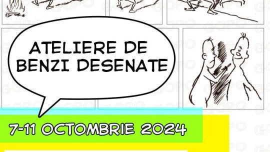 Ateliere de benzi desenate, în 4 școli din Brașov