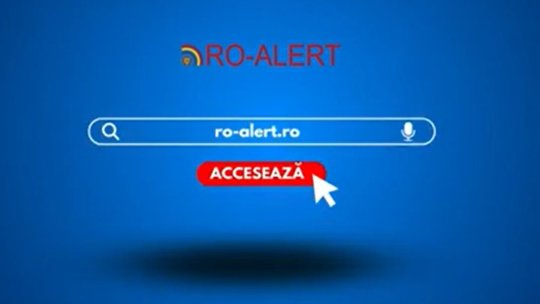 Aproape 2800 de mesaje RO-ALERT trimise anul acesta